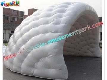 Dome Inflatable Party Tent With Half Moon Building For Commercial