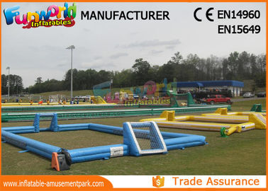 Commercial Grade Inflatable Football Pitch / Inflatable Soccer Pitch