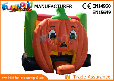 Mini Inflatable pumpkin bounce house For Public / Festival Activity