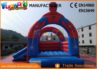 Giant Inflatable Jumper Commercial Bounce House Red And Blue