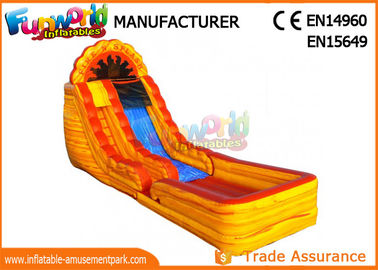 Clearance Adult Size Giant Inflatable Water Slide For Amusement Park