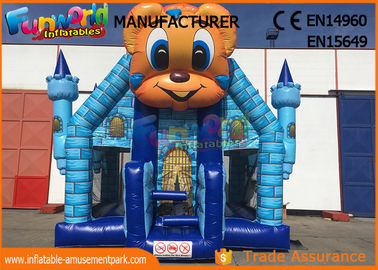 Caroon Commercial Grade PVC Tarpaulin Inflatables Jumping Castle For Park