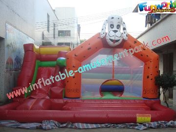 Durable Commercial  Inflatable Bouncy Slide For Outdoor / Backyard