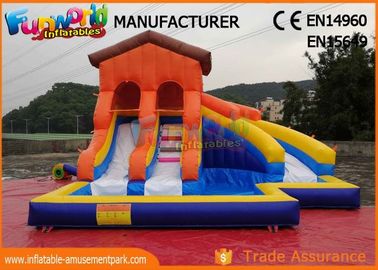 Giant Inflatable Water Slide Clearance For Adult Customized Color