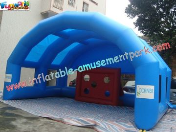 Commercial Inflatable Sports Games Football Soccer Goal For Playing