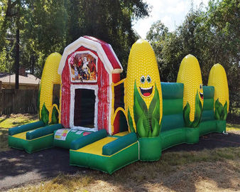 Fall Event Inflatable Sports Games / Inflatable Corn Maze Obstacle Course