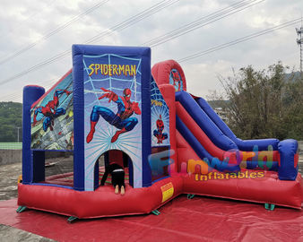 Spiderman Inflatable Bouncer Slide Jumping Castle Bouncer TUV ROHS EN71