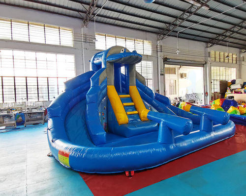 1000D Outdoor Inflatable Water Slides Backyard Bounce House