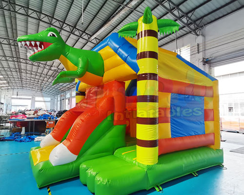 Mini Dinosaur Bouncer Inflatable Bounce House With Slide