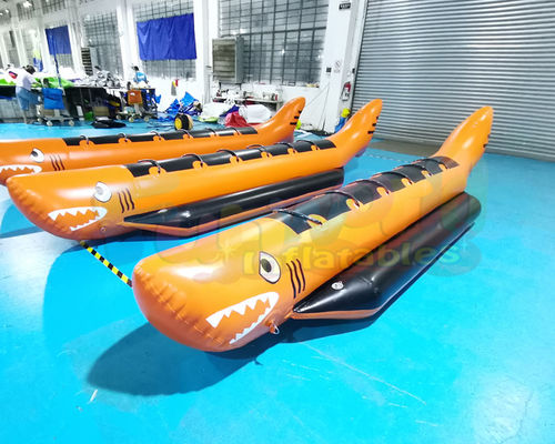 Water Sport Equipment Rowing Banana Inflatable Boat Toys