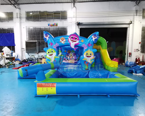 ROHS Jumping Inflatable Bouncer Slide Pool For Festival Activity