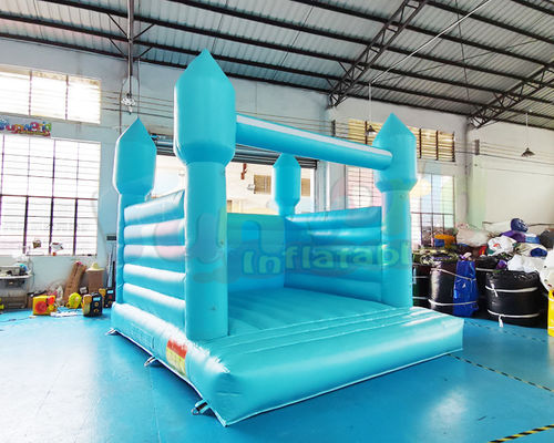 0.55mm PVC Oxford Fabric Wedding Jump House For Promotion