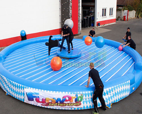 Plato Commercial Inflatable Sports Games Interactive Jousting Arena