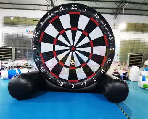 Commercial Interactive Inflatable Sports Games Soccer Dart