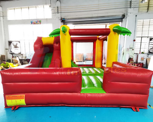 0.55mm PVC Tarpaulin Inflatable Castle Bounce House Combo