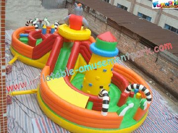 Durable Commercial Inflatable Playground Fire Retardant PVC Tarpaulin