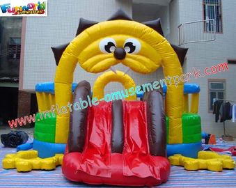 Cool Commercial Inflatable Amusement Park Play Centers 6L x 6W x 4H Meter for toddlers