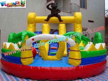 Outdoor Kids 1000D, 18 OZ PVCTarpaulin Inflatable Amusement Park Games for Re - sale