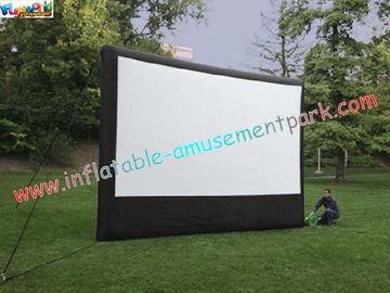 Big Screen Outdoor Inflatable Movie Screen , Film Screening 5L x 4.5W Meter