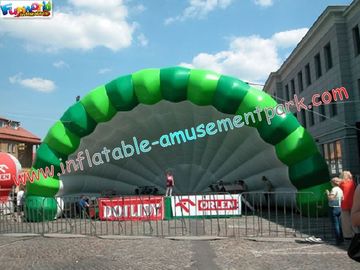 Durable Commercial Grade Inflatable Party Tent , PVC Tarpaulin Inflatable Stage Airtight Tent