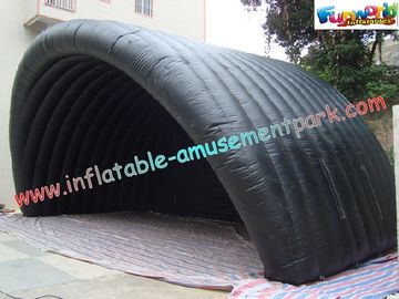 Black Inflatable Party Tent Durable 9.6l X 4.8w X 4.8h For Commercial Use