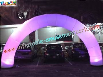 Custom Outdoor Arch Led Special PVC coated nylon Inflatable lighting decoration