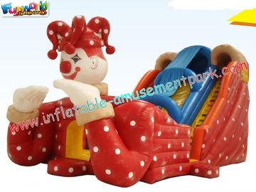 Kids Inflatable Colorful PVC tarpaulin Commercial Inflatable Slide with digital printing