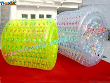 Yellow or Transparent color Inflatable Zorb Ball, rolling ball for swimming pool, lake