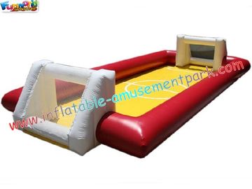 Inflatable Football Sports Games with durable PVC tarpaulin material for rent, re-sale use