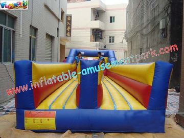 Inflatable Bungee Run Sports Games durable PVC tarpaulin material for commercial, home use