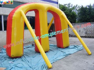 Colorful Commercial Grade 0.6mm or 0.9mm PVC Tarpaulin Inflatable Paintball Bunker