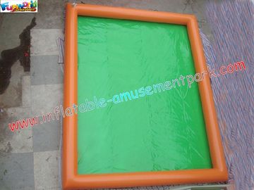 Big 0.9MM PVC tarpaulin Inflatable Water pools for water ball, bumper boat use
