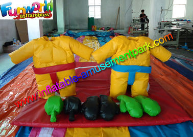 Durable PVC Crazy Inflatable Sumo Wrestling Sports Games For Funny