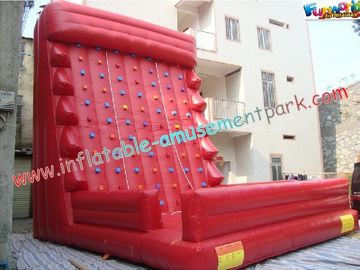 Commercial 0.55mm PVC Tarpaulin Inflatable Sports Games Rock Climb 7L x 6W x 7H Meter
