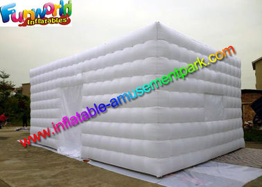 White Lightweight Commercial Air Inflatable Tent / Advertising Event Marquee