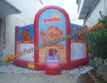 Professional Kids Bimbo Commercial Bouncy Castle , Inflatable Jumping Castle