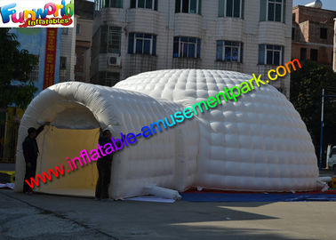 Outdoor White Dome Inflatable Tent Air Mrquee House CE / UL Blower