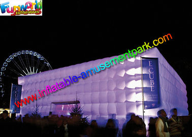 Large Cube Inflatable Party Tent Air Building For Music Dancing