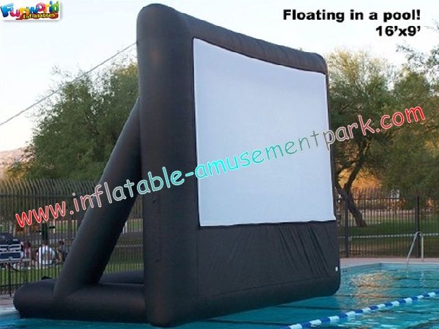 rent inflatable screen and projector