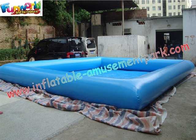 0.9mm Durable square PVC Inflatable Water Pools Used in the Shopping ...