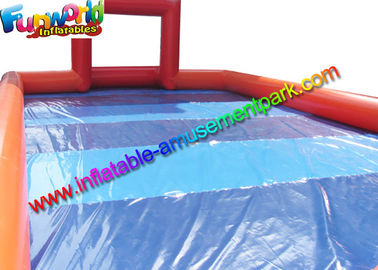 46 feet Inflatable Water Football Games Field , Inflatable Sport Court With Vinyl