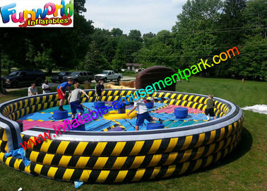 Crazy Sports Inflatable Wipeout Eliminator , Wipe Out Mechanical Games for 6 Person