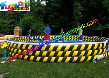 Crazy Sports Inflatable Wipeout Eliminator , Wipe Out Mechanical Games for 6 Person