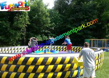 Crazy Sports Inflatable Wipeout Eliminator , Wipe Out Mechanical Games for 6 Person