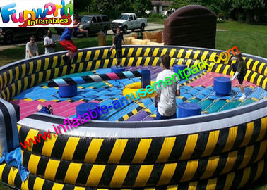 Crazy Sports Inflatable Wipeout Eliminator , Wipe Out Mechanical Games for 6 Person