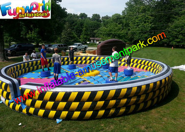 Crazy Sports Inflatable Wipeout Eliminator , Wipe Out Mechanical Games for 6 Person