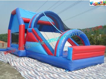 ISO Popular Spiderman Combo Inflatable Bouncer Slide For Pool