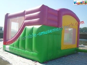 Hello Kitty Rent Inflatable Bouncer Slide , Castle With Slide For Childrens