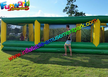 EN71 Awasome Sports Games Inflatable Corn Laser Maze  With Digital Painting Farm