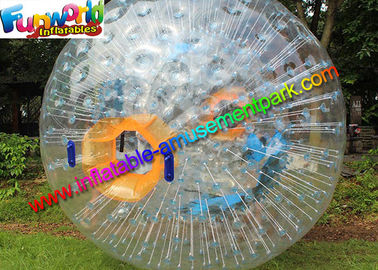 2.5m Inflatable Grass Body Zorbing Ball , Human Hamster Ball With PVC / TPU